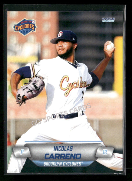 2026 Brooklyn Cyclones Nicolas Carreno