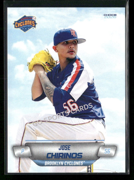 2026 Brooklyn Cyclones Jose Chirinos