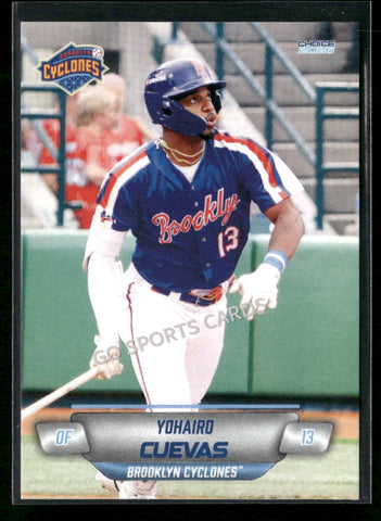 2026 Brooklyn Cyclones Yohairo Cuevas