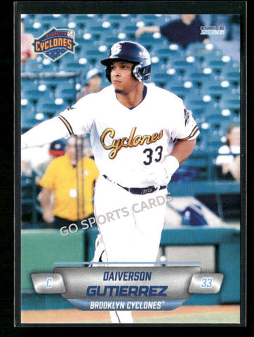 2026 Brooklyn Cyclones Daiverson Gutierrez