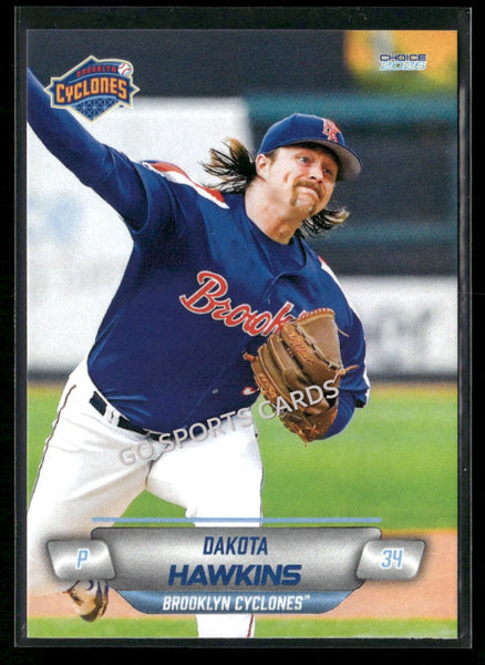 2026 Brooklyn Cyclones Dakota Hawkins