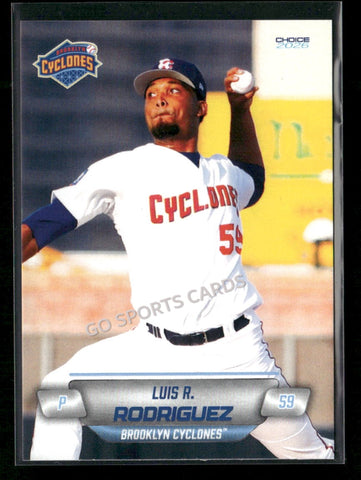 2026 Brooklyn Cyclones Luis R Rodriguez