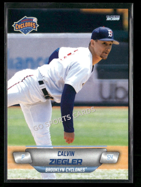 2026 Brooklyn Cyclones Calvin Ziegler