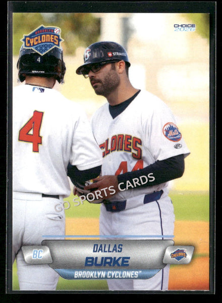 2026 Brooklyn Cyclones Dallas Burke