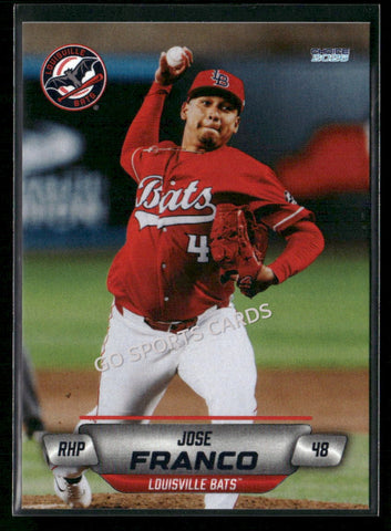 2026 Louisville Bats Jose Franco