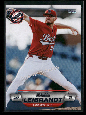 2026 Louisville Bats Brandon Leibrandt