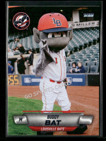 2026 Louisville Bats Buddy Bat Mascot