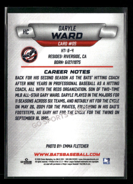 2026 Louisville Bats Daryle Ward