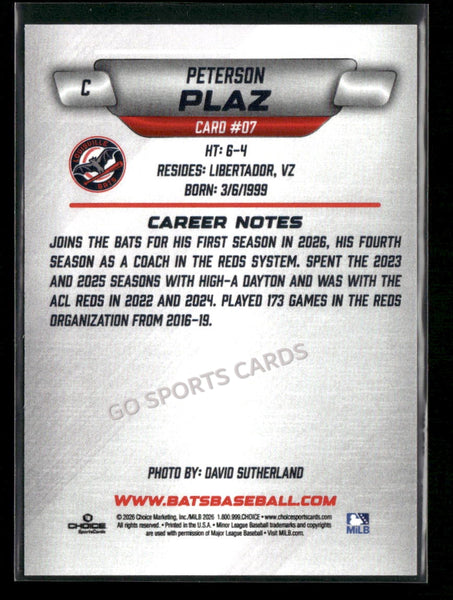 2026 Louisville Bats Peterson Plaz