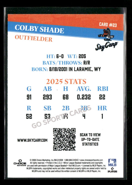 2026 Beloit Sky Carp Colby Shade