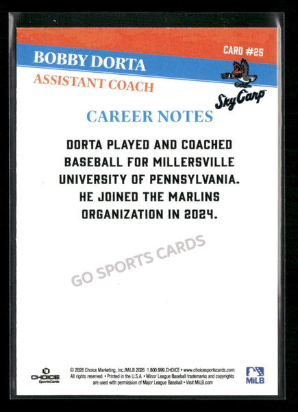 2026 Beloit Sky Carp Bobby Dorta