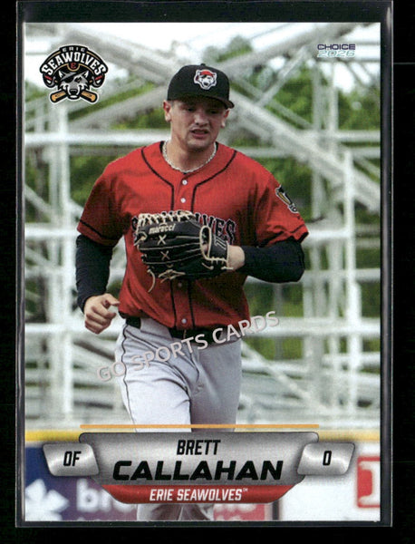 2026 Erie SeaWolves Brett Callahan