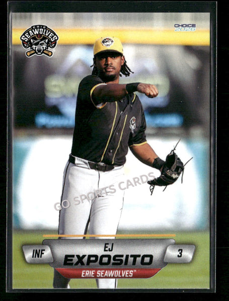 2026 Erie SeaWolves EJ Exposito