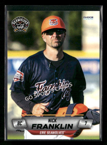 2026 Erie SeaWolves Nick Franklin