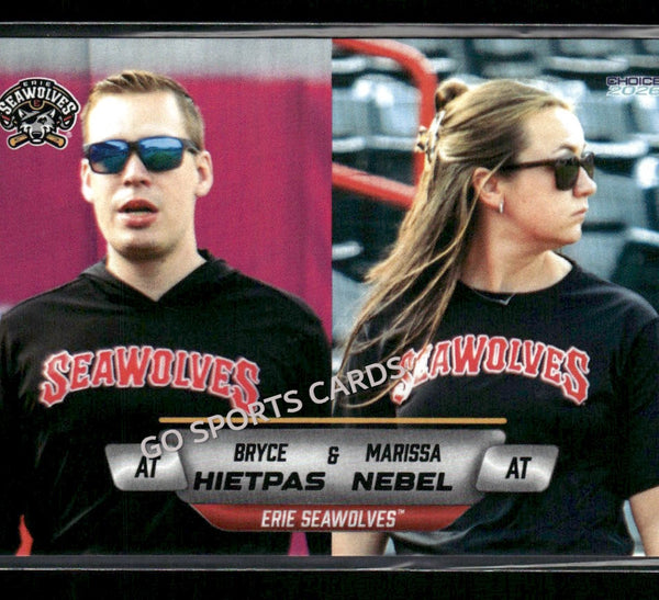 2026 Erie SeaWolves Bryce Hietpas Marissa Nebel