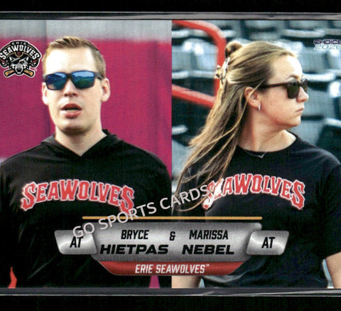 2026 Erie SeaWolves Bryce Hietpas Marissa Nebel