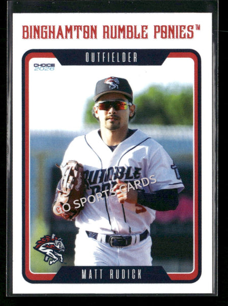 2026 Binghamton Rumble Ponies Matt Rudick