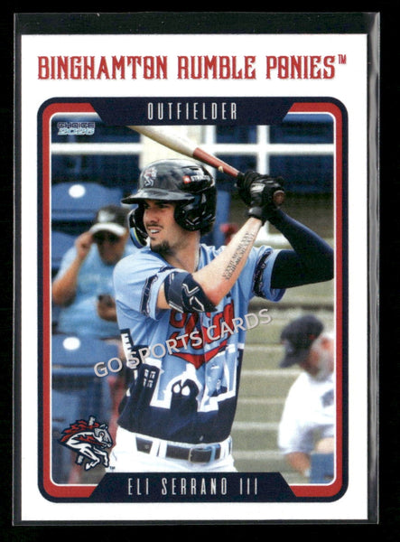2026 Binghamton Rumble Ponies Eli Serrano III