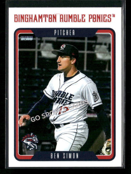2026 Binghamton Rumble Ponies Ben Simon