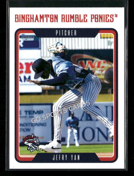 2026 Binghamton Rumble Ponies Jefry Yan