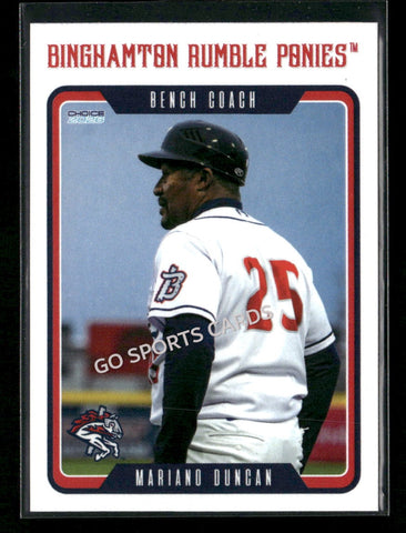 2026 Binghamton Rumble Ponies Mariano Duncan