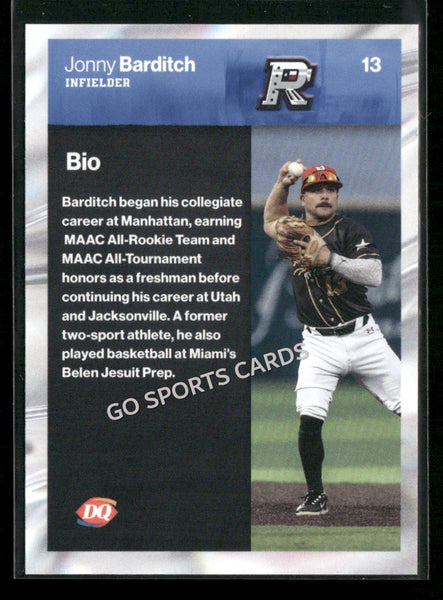 2026 Cleburne Railroaders Jonny Barditch