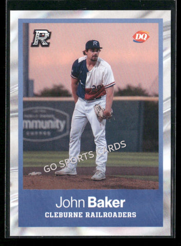 2026 Cleburne Railroaders John Baker