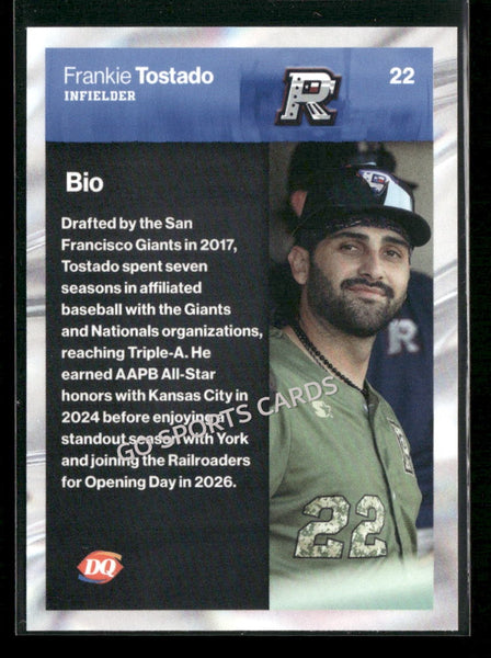 2026 Cleburne Railroaders Frankie Tostado