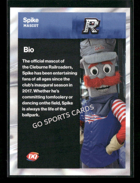 2026 Cleburne Railroaders Spike Mascot