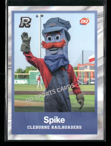 2026 Cleburne Railroaders Spike Mascot