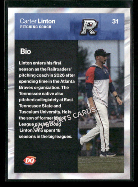 2026 Cleburne Railroaders Carter Linton