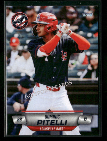 2026 Louisville Bats Dominic Pitelli