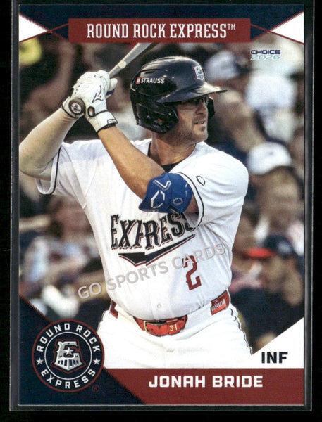2026 Round Rock Express Jonah Bride