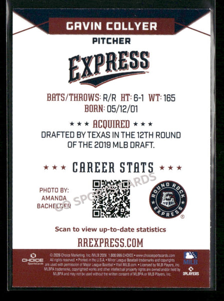 2026 Round Rock Express Gavin Collyer
