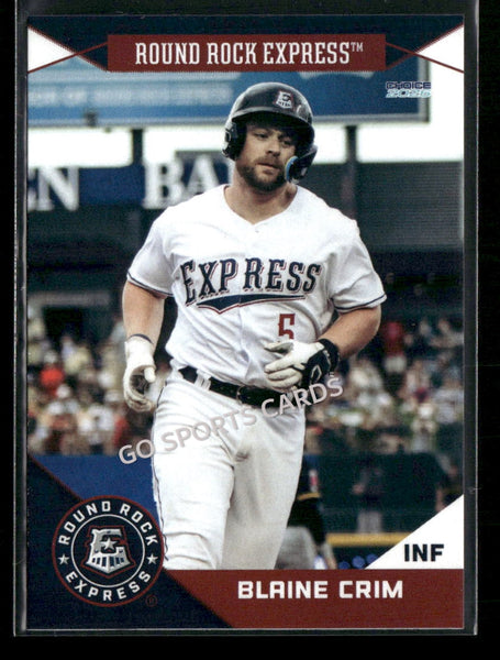 2026 Round Rock Express Blaine Crim
