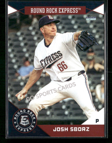 2026 Round Rock Express Josh Sborz