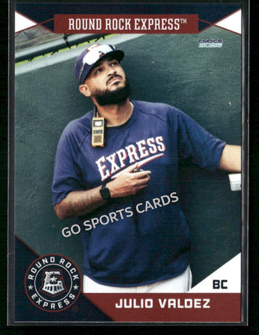 2026 Round Rock Express Julio Valdez