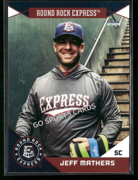 2026 Round Rock Express Jeff Mathers