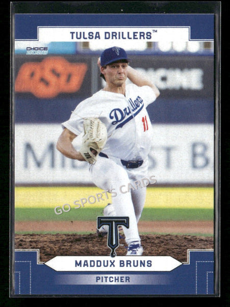 2026 Tulsa Drillers Maddux Bruns