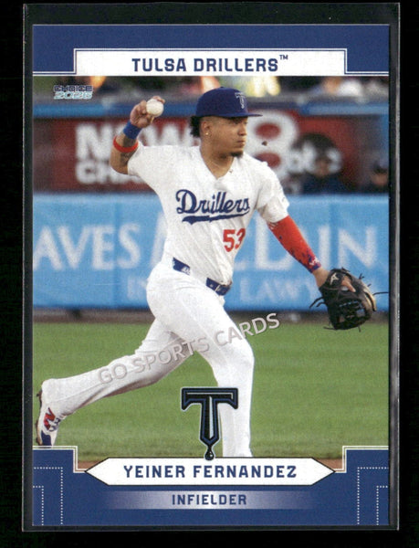 2026 Tulsa Drillers Yeiner Fernandez