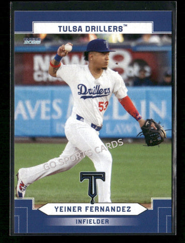 2026 Tulsa Drillers Yeiner Fernandez