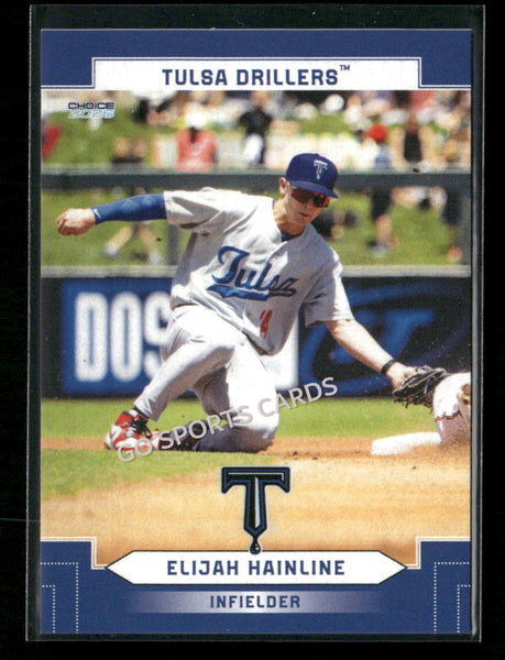 2026 Tulsa Drillers Elijah Hainline