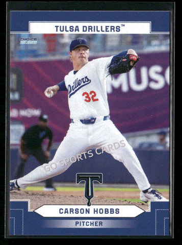 2026 Tulsa Drillers Carson Hobbs