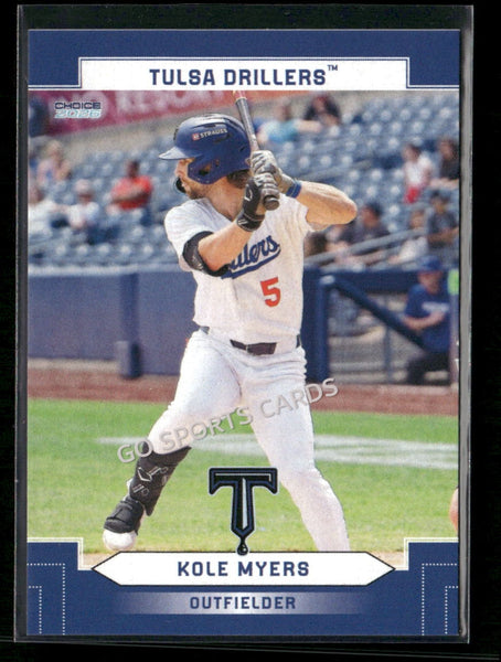 2026 Tulsa Drillers Kole Myers