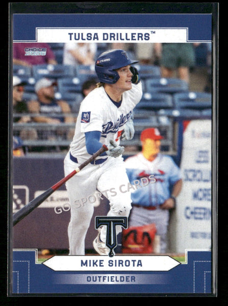 2026 Tulsa Drillers Mike Sirota