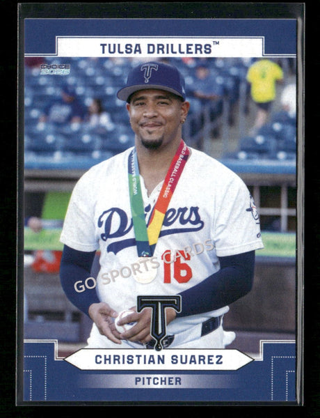 2026 Tulsa Drillers Christian Suarez