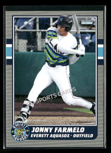 2026 Everett AquaSox Jonny Farmelo