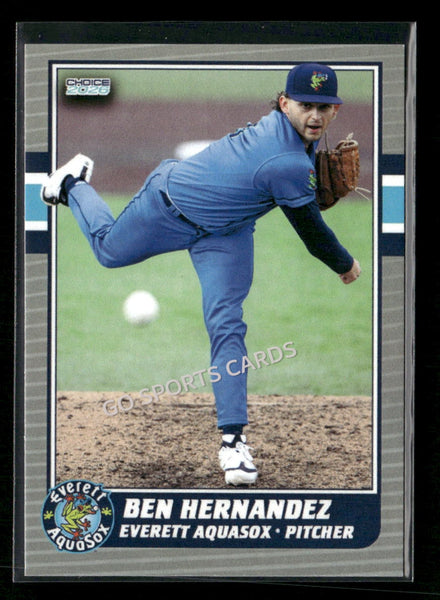 2026 Everett AquaSox Ben Hernandez
