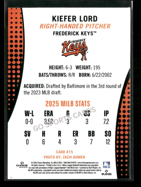 2026 Frederick Keys Kiefer Lord