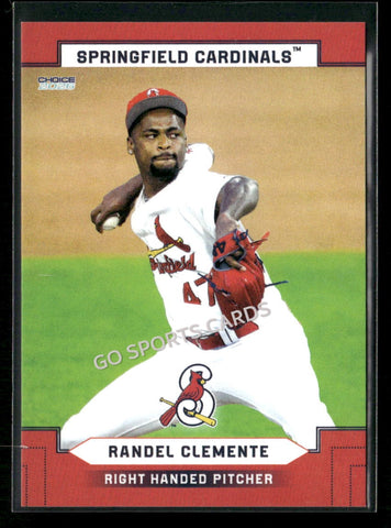 2026 Springfield Cardinals Randel Clemente